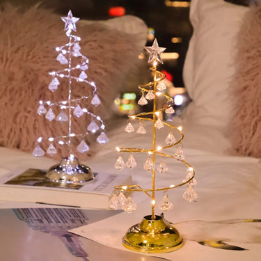Modern Style Christmas Tree Table Lamp - Festive Holiday Decor